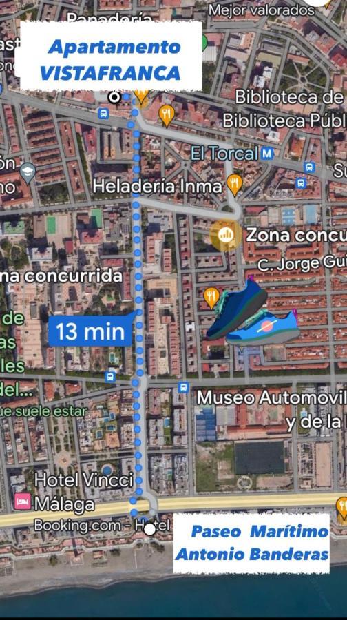 Apartamento Vistafranca Малага Екстер'єр фото